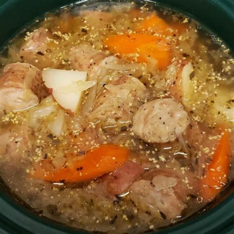 Italian Sausage Sauerkraut Stew - Flocchini Sausage