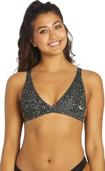 Nike Αθλητικό Γυναικείο Μαγιό Bikini Set Μαύρο NESSC319 001 BestPrice gr