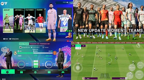 FIFA 16 MOBILE MOD EA SPORTS FC 24 ANDROID OFFLINE NEW KITS 2023 24