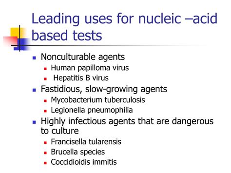 Ppt Molecular Diagnosis Of Infectious Diseases Powerpoint