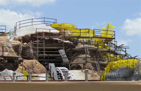 Seven Dwarfs Mine Train Construction Update - August 2013 - New Fantasyland | The Disney Blog