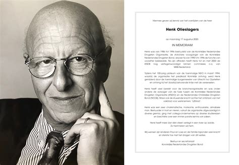 In Memoriam Drogistenweekblad DW Magazine