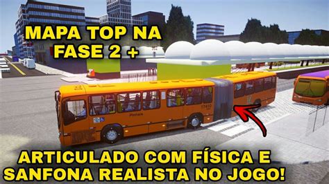 PROTON BUS SIMULATOR MARCOPOLO GRAN VIALE VOLVO B12M MAPA CURITIBA