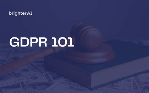 A Short Guide to the GDPR - brighter AI 