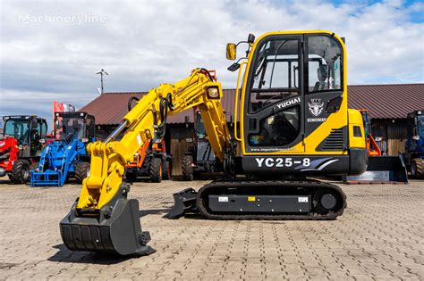 New Mini Excavator YUCHAI YC25 8 Silnik KUBOTA For Sale 6491777