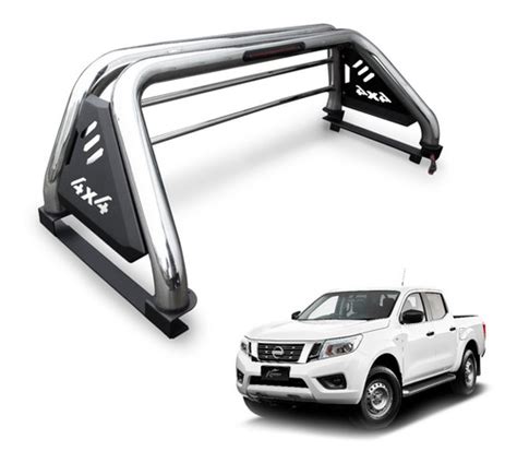 Barra Antivuelco Acero Inox 4x4 Nissan Np300 2016 2021 Cuotas Sin Interés