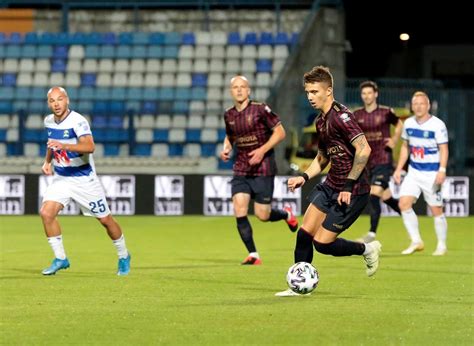 Piłkarze Pogoni Szczecin Luka Zahović Mariusz Fornalczyk i Maciej