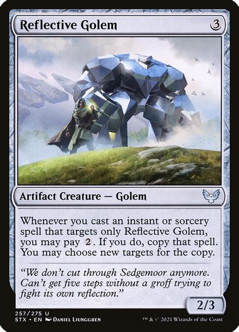 Reflective Golem's Spellcasting : r/magicTCG