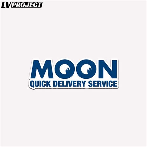 Jual Stiker Mooneyes Quick Delivery Service Laminasi Glossy Tahan Air