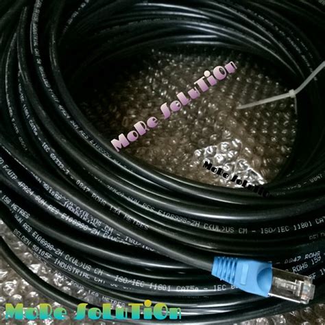 Jual KABEL STP CAT5 BELDEN PLUS CONNECTOR METAL BELDEN ORIGINAL 10M Di