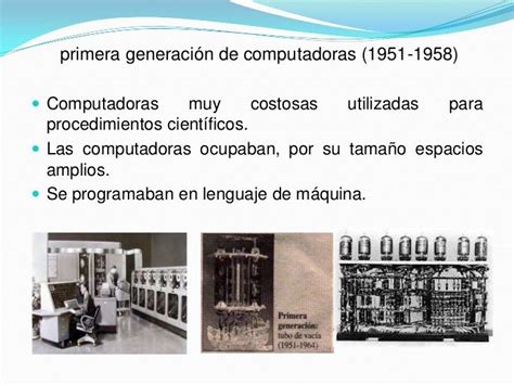 Generaciones E Historia De Las Computadoras Mind Map