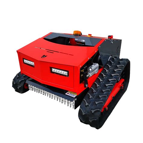 Remote Control Lawn Mower Rc Crawler All Terrain Slope Mowing Machine