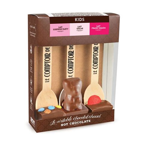 Kid S Coffret 3 Hot Chocolate Le Comptoir De Mathilde Le Comptoir