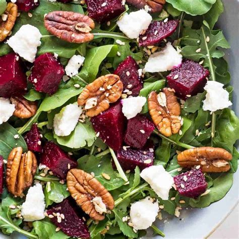 Arugula Beet Salad With Goat Cheese Leelalicious