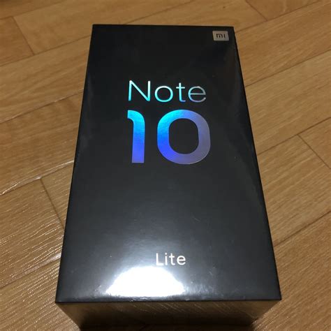 Yahoo オークション Xiaomi Mi Note 10 Lite Nebula Purple 6GB RAM