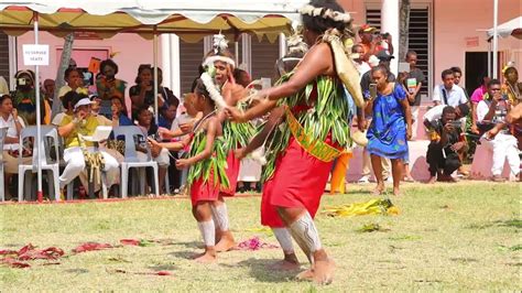 Tolai Enb Cultural Dancers At The Caritas Technical Secondary School