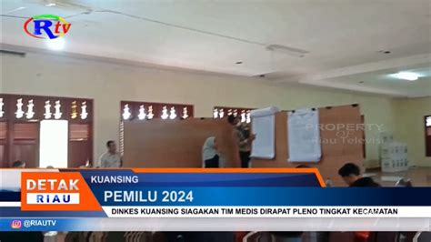 DINKES KUANSING SIAGAKAN TIM MEDIS DIRAPAT PLENO TINGKAT KECAMATAN