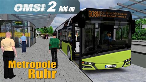 Omsi Metropole Ruhr Solaris Urbino Iv Nach Duisburg Let S Play