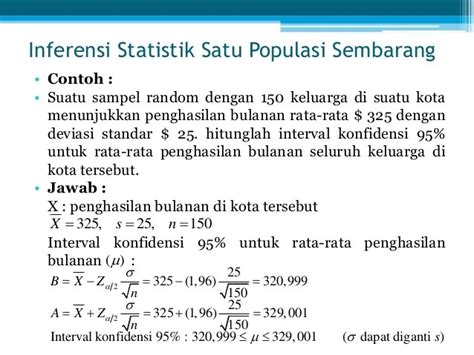 Yuk Belajar 20 Contoh Soal Statistika Inferensi [terbaru] Catatan Fadhlan