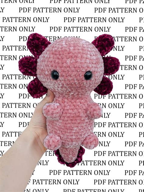 Axolotl Crochet Pattern Artofit