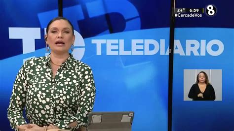 Noticias Telediario 19 Horas Conducido Por Ari Y Natalia 22 De Abril