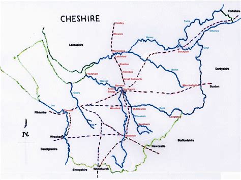 Warrington England Map | secretmuseum