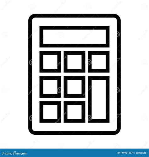 Calc Calculator Math Gold Icon Vector Illustration Of Golden