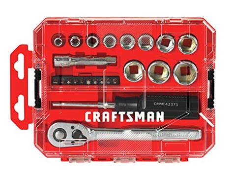 Craftsman Socket Set Nano Sae 38 Drive 24piece