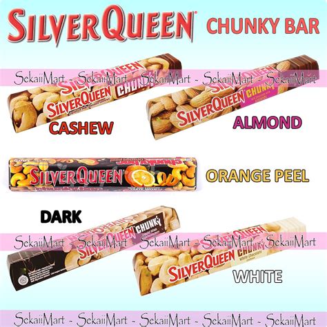 Jual SILVERQUEEN Chunky Bar Chocolate All Variant SILVER QUEEN