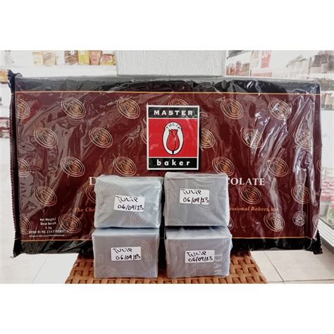 Jual Tulip Master Baker Dark Compound Chocolate Gr Kg Shopee