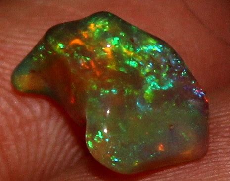 1 45 Crt Natural Ethiopian FreeForm Welo Fire Opal Carvin 694