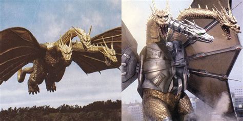 Godzilla Every Version Of King Ghidorah Ranked