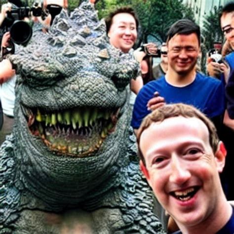 Stabilityai Stable Diffusion Mark Zuckerberg Taking Photo With