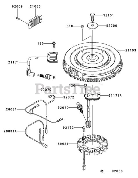 Kawasaki Fx1000v As00 Kawasaki Engine Electric Equipment Parts Lookup With Diagrams Partstree