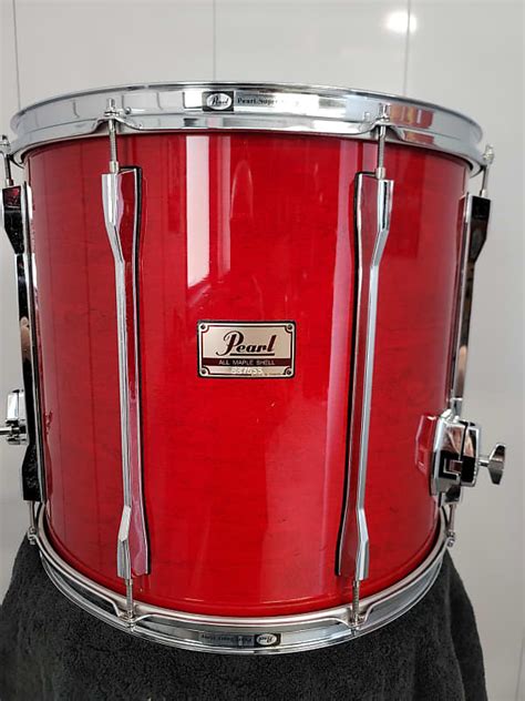 Pearl Mlx 18 X 16 Floor Tom W Legs Sequoia Red Reverb