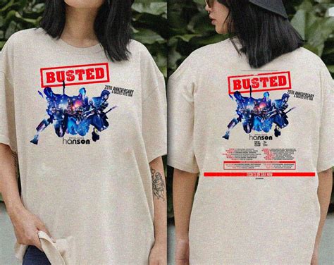 Busted 2023 Tour T-Shirt, Music Band Shirt, Greatest Hits Busted Band ...