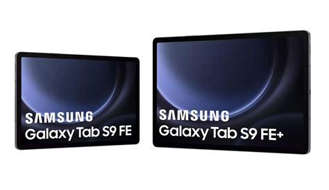 Samsung Galaxy Tab S Fe And Galaxy Tab S Fe Plus Designs Revealed By