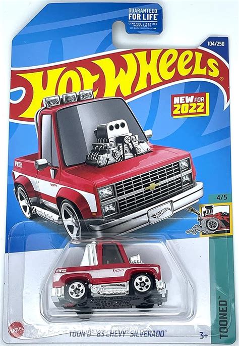 Amazon Hot Wheels Toon D Chevy Silverado Tooned