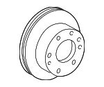 Gm Front Disc Brake Rotor Gm Gmpartsdirect