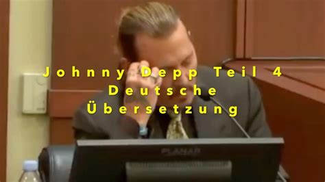 Prozess Johnny Depp Vs Amber Heard Johnny S Aussage Teil Deutsche