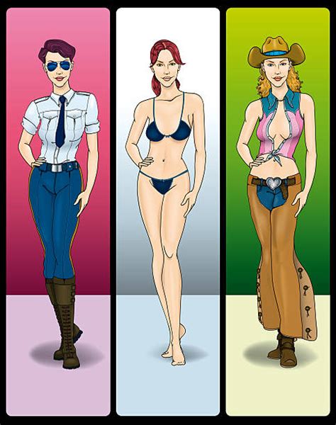 Pinup Cowgirl Illustrations Royalty Free Vector Graphics And Clip Art