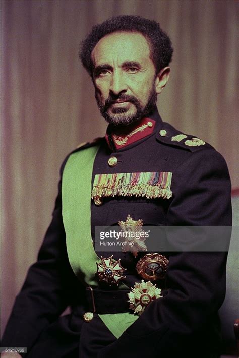 Aug Ethiopian Emperor Haile Selassie Dies Photos And Premium High Res