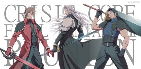 Sephiroth Genesis Rhapsodos And Angeal Hewley Final Fantasy And 2