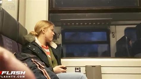 Dickflash Girl On Train Porn Videos