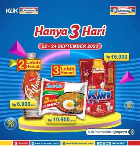 Katalog Promo Jsm Indomaret Terbaru September Potongan Harga