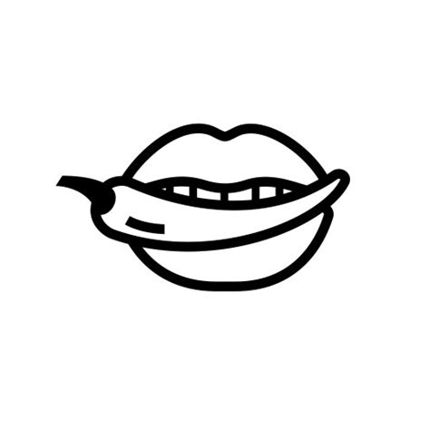 Doodle Spicy Hot Chili Pepper Royalty Free Vector Image