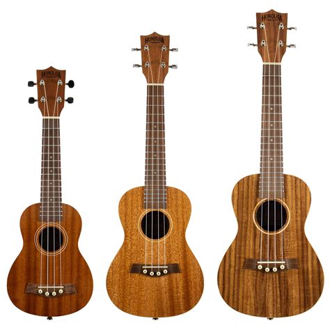 Different Ukulele Sizes