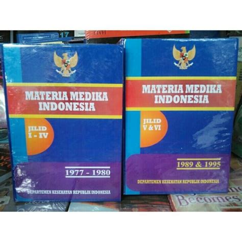 Jual Materia Medika Indonesia MMI Kota Yogyakarta Buku Cendana