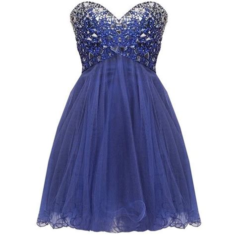 Luxuar Fashion Cocktail Dress Party Dress Blue Found On Polyvore