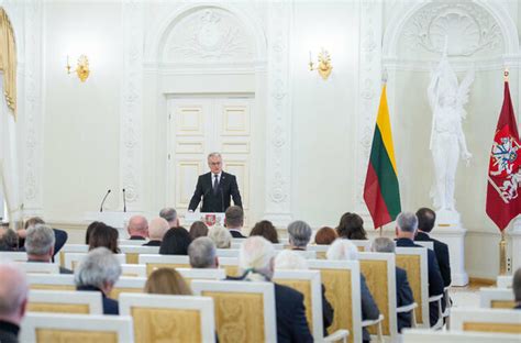 Šešiems laureatams Įteiktos Lietuvos nacionalinės kultūros ir meno premijos - kiekvienas gaus po ...